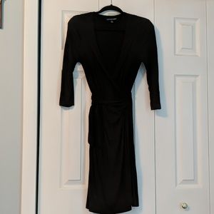 Black Wrap Dress